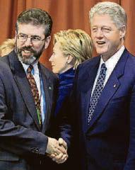 Clinton's Sinn Fein handshake gamble