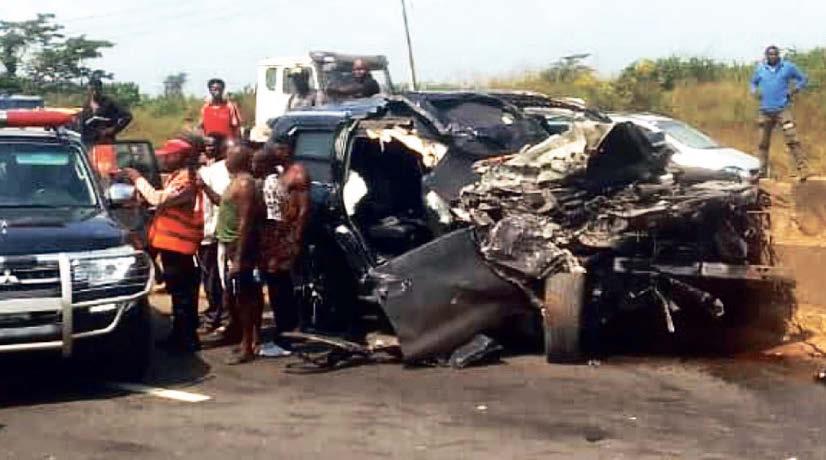 AJ'S AGONY ON ROAD OF DEATH