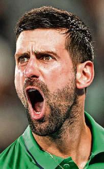 Djokovic going for 25