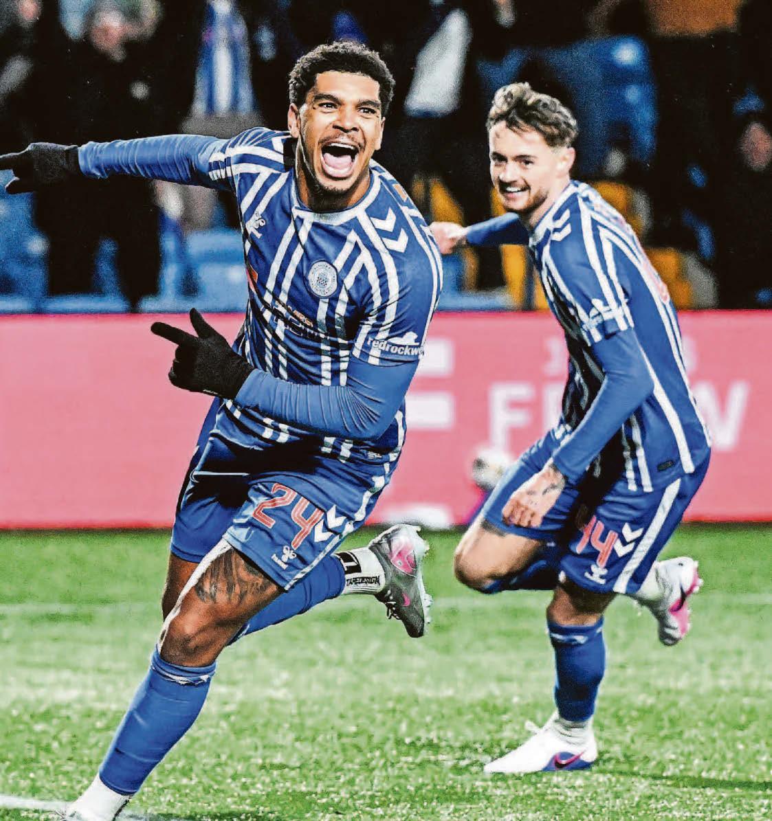TY HAT-TRICK IS THIERRY SPECIAL