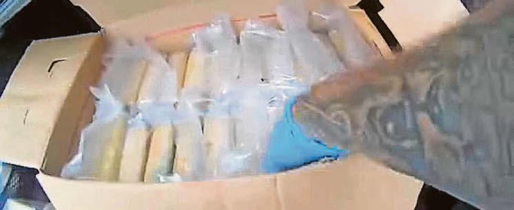 100MPH COCAINE RUNNER BUSTED