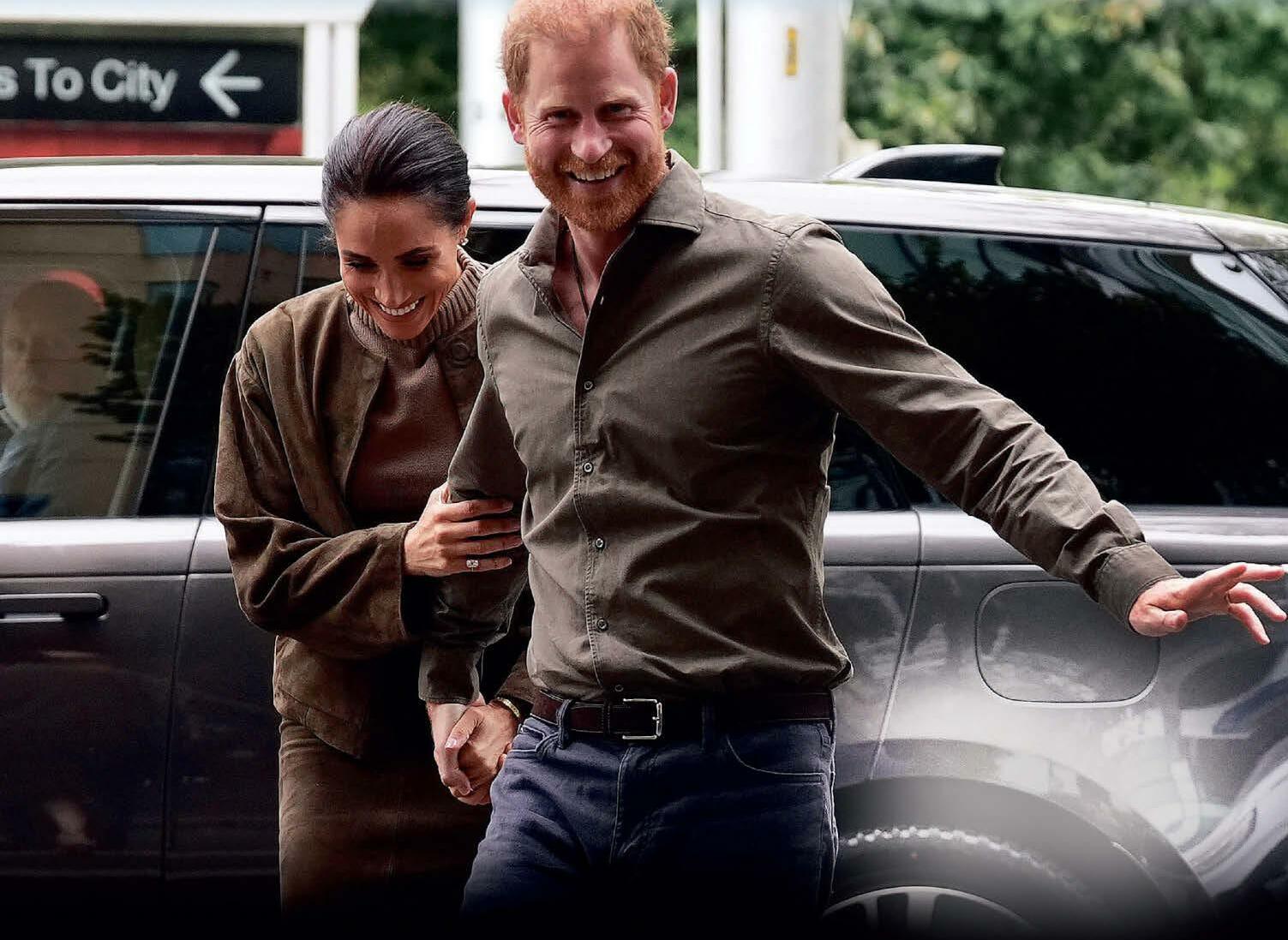 HARRY 'EXPLORES ALL OPTIONS' TO BRING KIDS TO UK