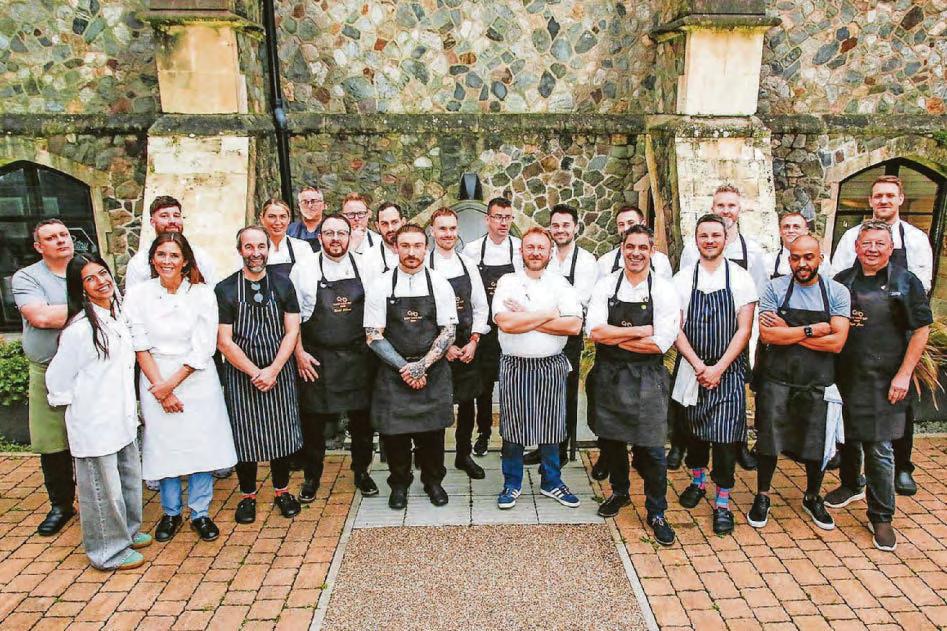 Top chefs' £250k recipe for success for charity