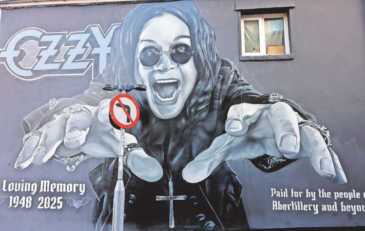 Oz-some! New Osbourne mural strikes a chord with townsfolk