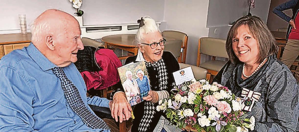Seven decades of love for special anniversary