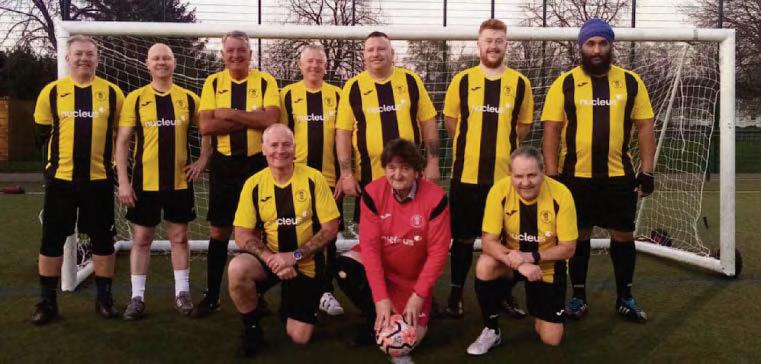 Walking football side kitted out for success