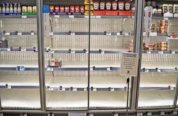 Balloch store's shelves bare after cyber attack