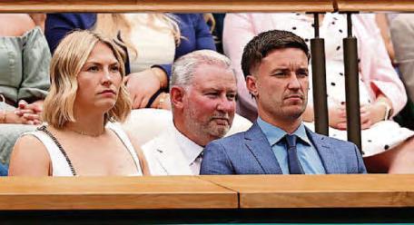 Royal treat at Wimbledon before hard work