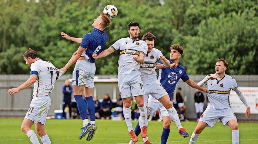 Sons pick up the pace ... ending honours even