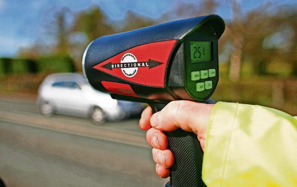 Police crackdown as drivers clocked in over 150 speeding offences