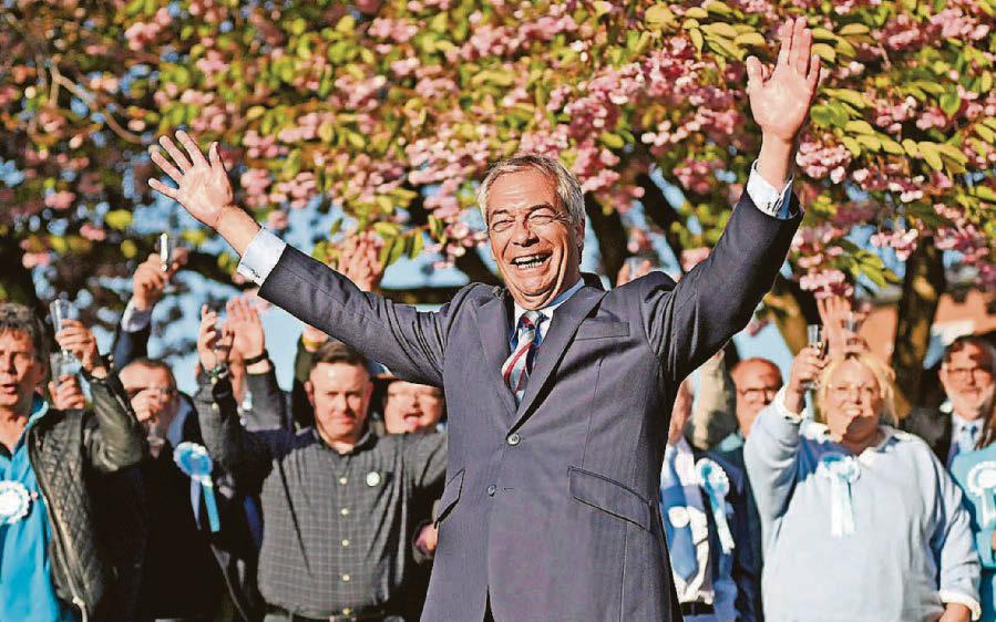 Farage: 'No asylum seekers in areas under our control'