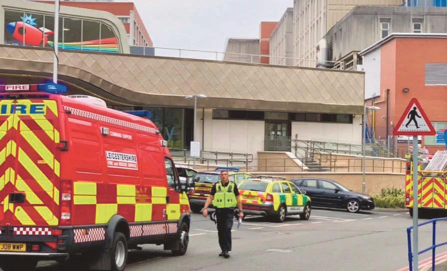 Food services at hospital are hit by fire in kitchen