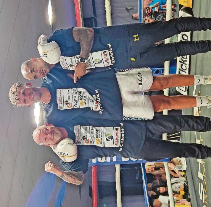 Blockley makes a successful return to the ring