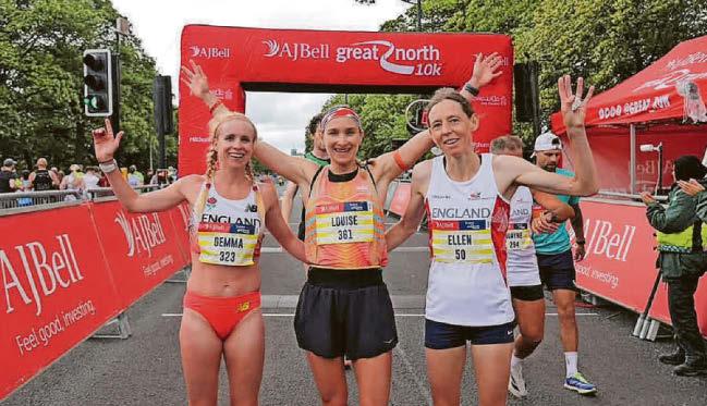 Steel happy to settle for silver at the Great North Run