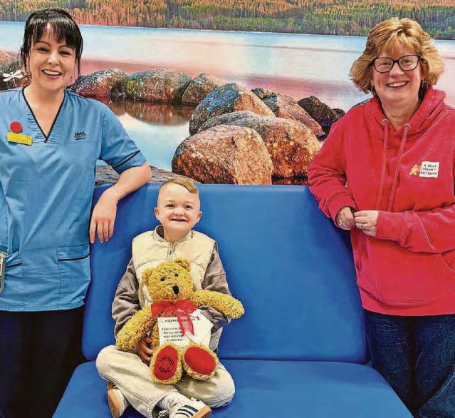 Little boy living his best life with new stoma after years of illness