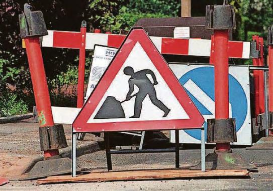 Roadworks to impact travel