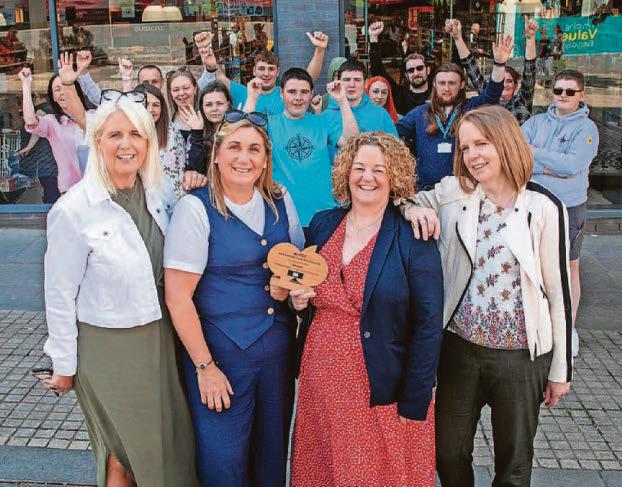 Youth work team win national prize