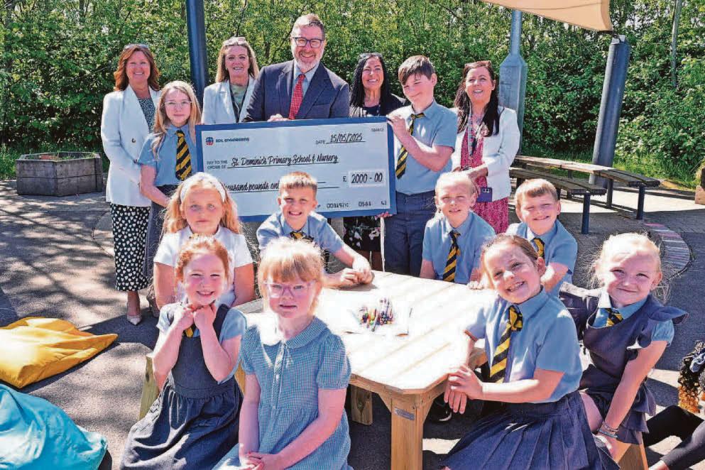 Outdoor learning for school as part of house building