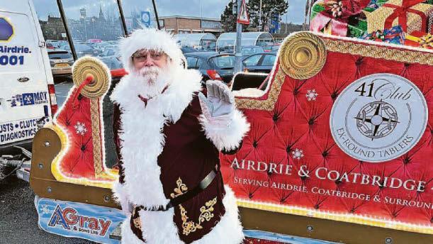 Santa's Sleigh set for final stops on journey