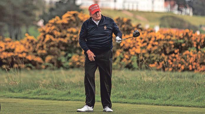 New golf chief softens on Trump Turnberry stance