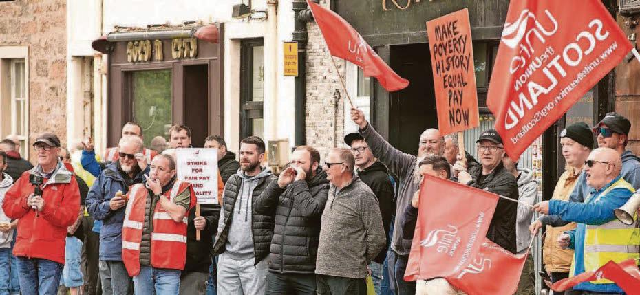 Stagecoach drivers walk out for six weeks of strikes