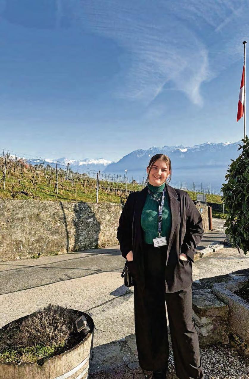 Swiss trip was out of this world