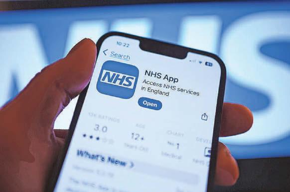 Download NHS app to ease pressure on health service