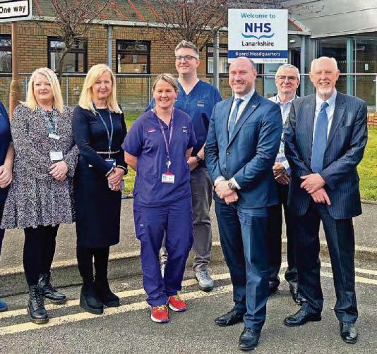 Mr Gray finds support from centre team in great health