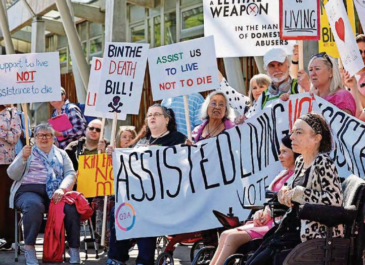 MSP fears for disabled amid assisted dying bill