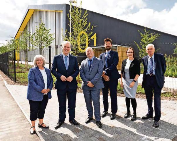 Former chemical works transformed into hub