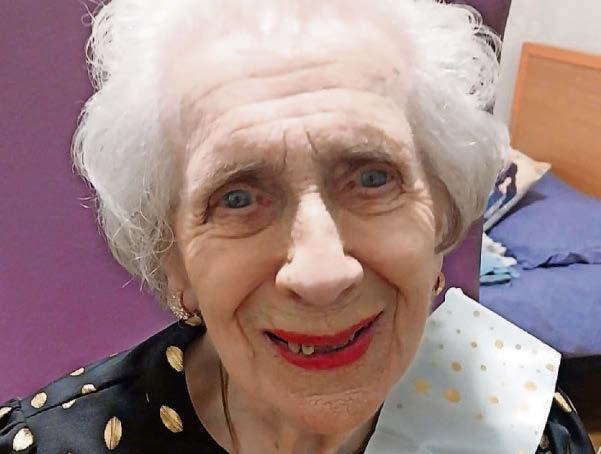 Margaret celebrates a milestone birthday