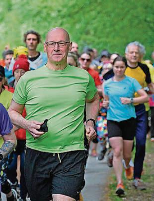 FM pulls on trainers for parkrun