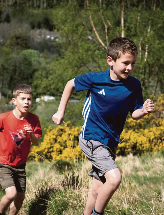 Youngsters are given a taste for hill racing