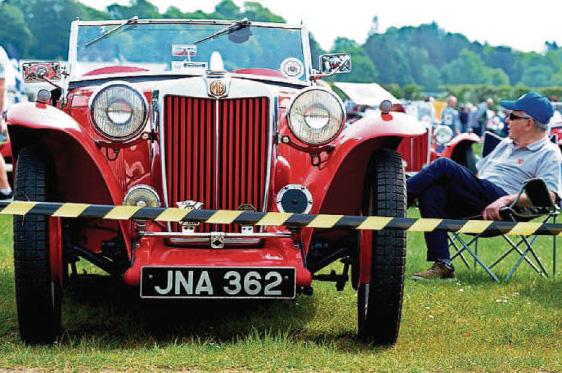 Classic car show was a hit for charities