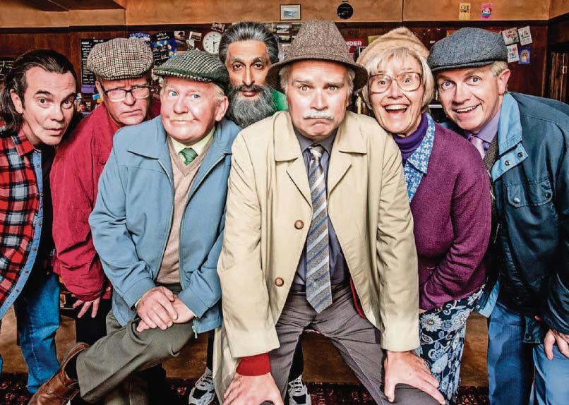 BARMAN BOABBY IS STILL GAME FOR A LAUGH