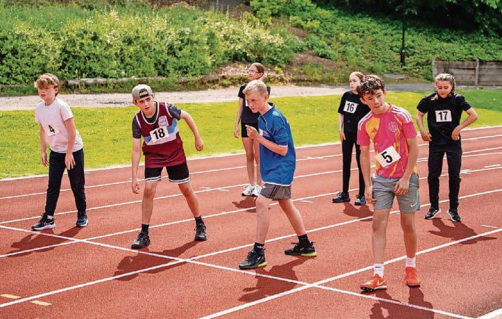 It's a track and field of dreams