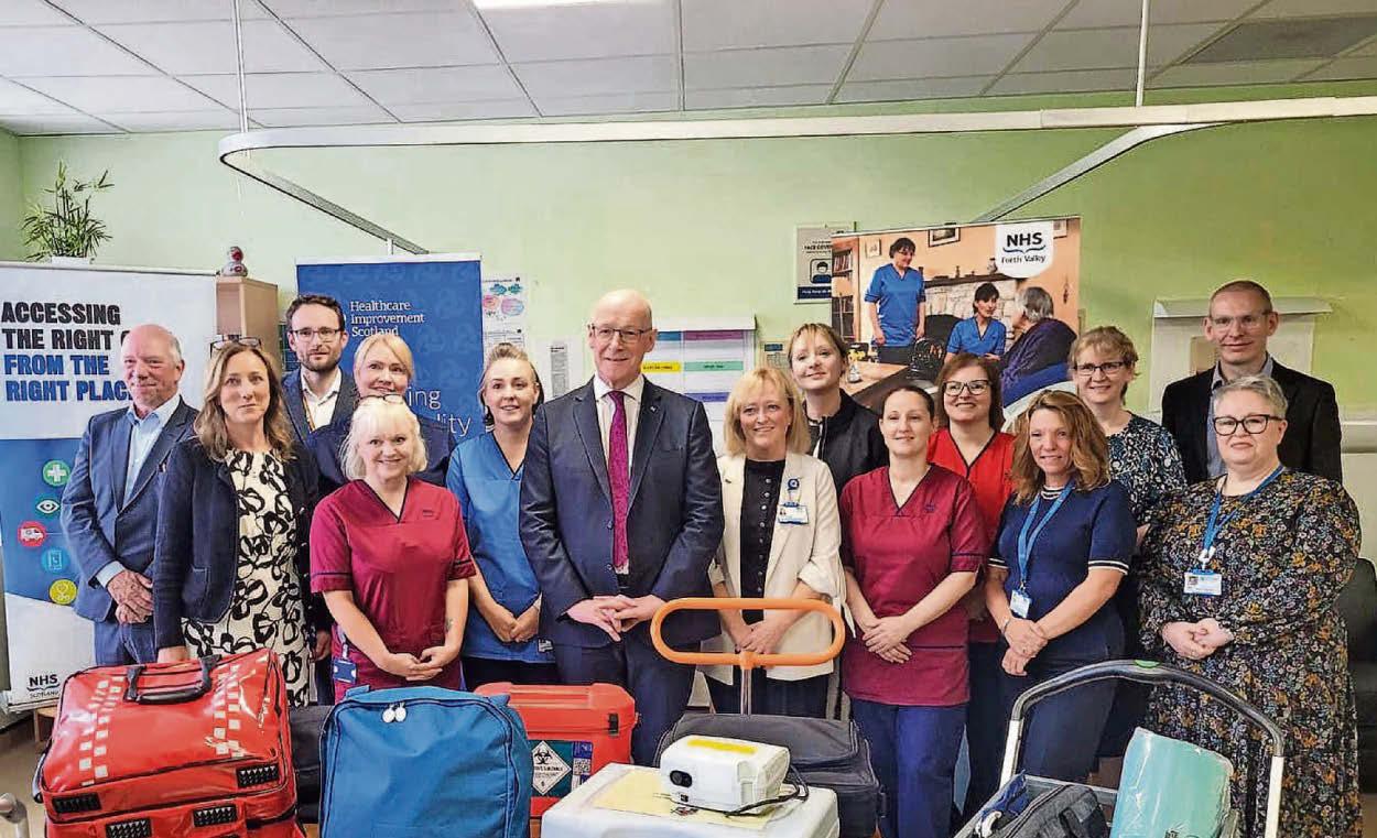 Swinney praises NHS in £4m budget boost