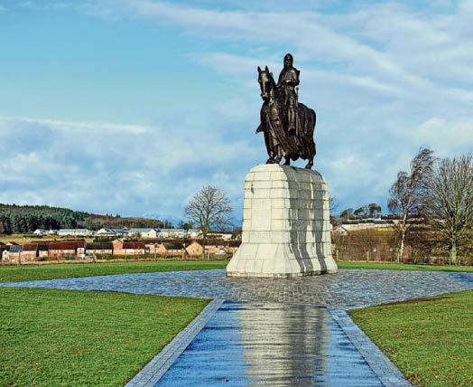 Wildfire fears at Bannockburn site