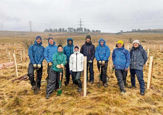 Green-fingered group help plant new trees
