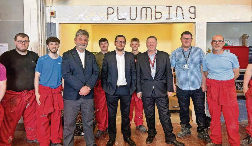 Apprenticeships hailed as crucial by area's key pair