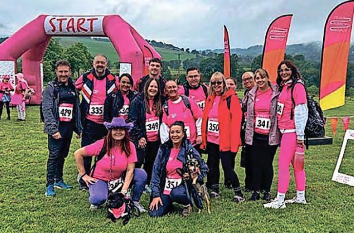 Walk was tribute to salon manager