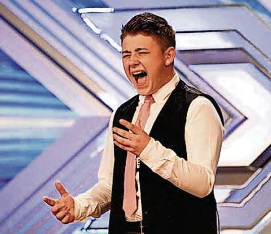 X Factor's Nicholas living the dream as he heads home for Lanarkshire show