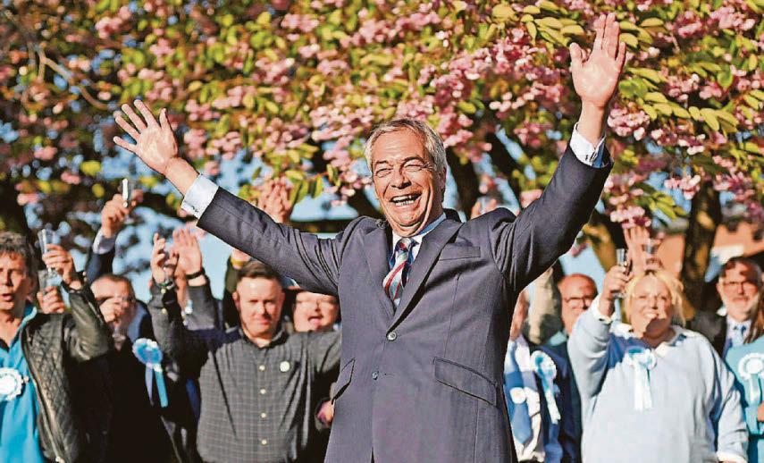Farage: 'No asylum seekers in areas under our control'