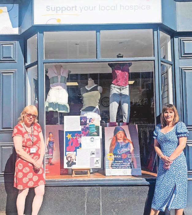 Sustainable fashion goes on show at charity store!