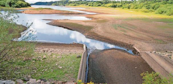 Another plea to save water after dramatic fall in water level at reservoir