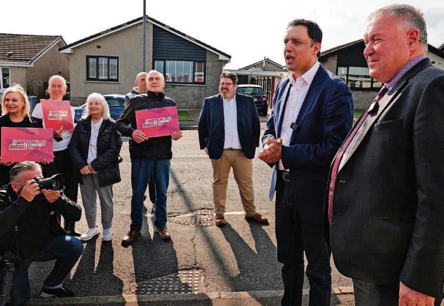 Sarwar comes to town and backs 'local champion'
