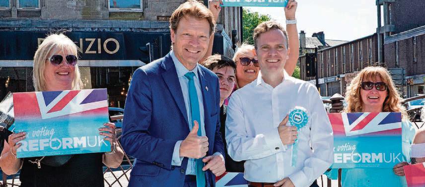 Reform say it's a 'two-horse race' with SNP