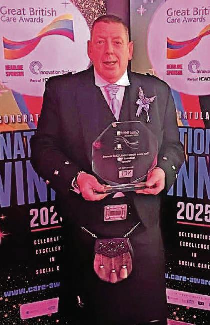 Gong served up to care home's chef