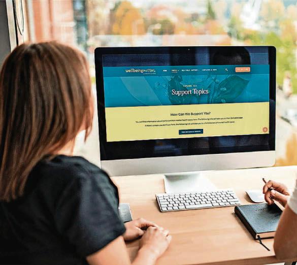 Health board launches Wellbeing Matters site