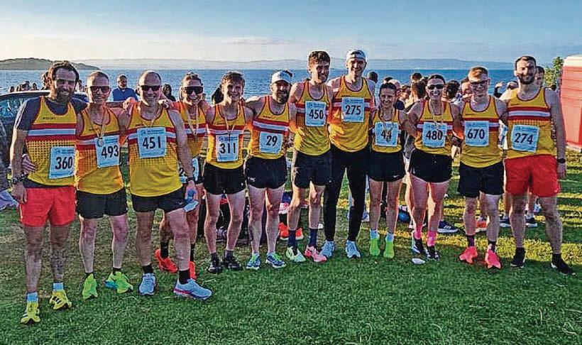 Law stars rack up PBs in the sun